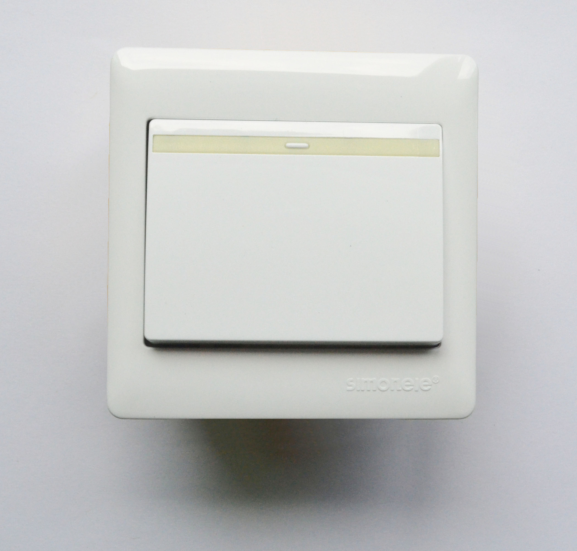 墙壁开关插座西蒙simonelea2系列一开单控