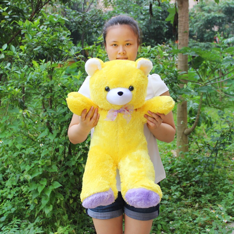 彩色泰迪熊批发抱抱熊 毛绒 玩具 大号 熊公仔 布娃娃