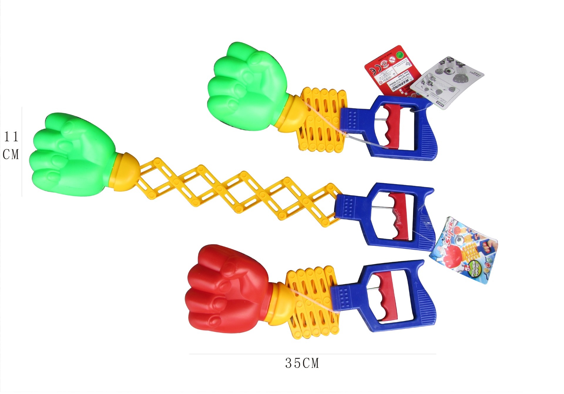 运动休闲趣味小玩具 技巧拳击手 伸缩拳套手 体育玩具 促销赠品