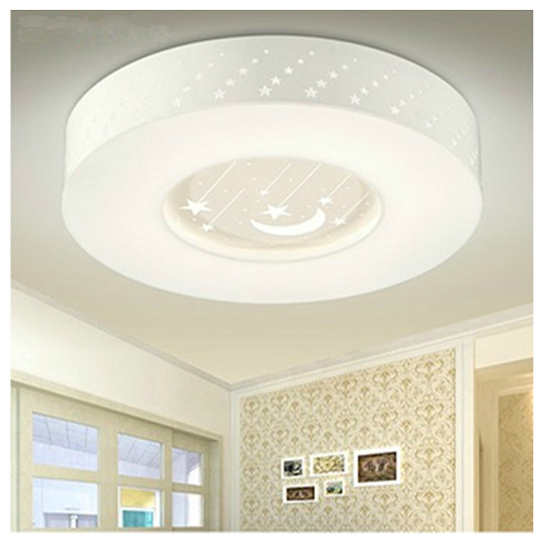 西门子led吸顶灯 浪漫客厅卧室吸顶灯 餐厅房间 圆形亚克力吸顶灯