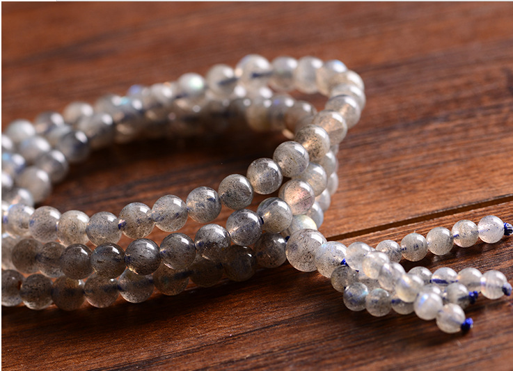 天然月光石 女士手链旺夫 转运石 辟邪 特价日光石