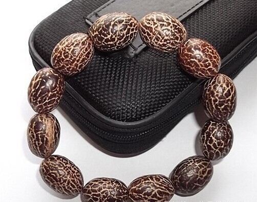 厂家批发蜜瓜菩提佛珠 蜜瓜菩提子手链 打磨蜜瓜菩提子手串辟邪