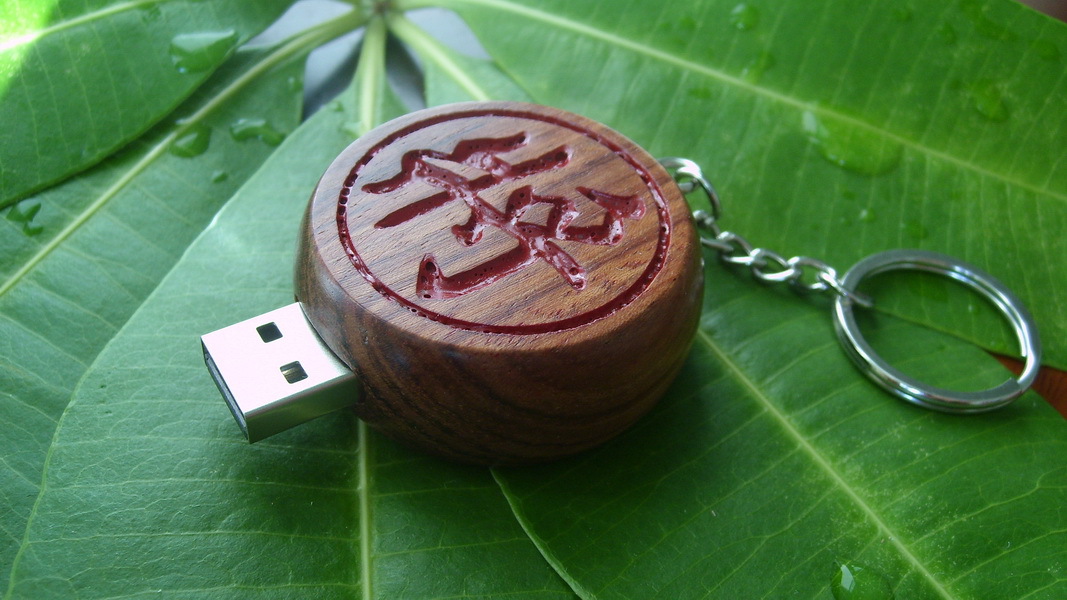 专业定制u盘 8g个性竹木商务会议u盘 创意u盘