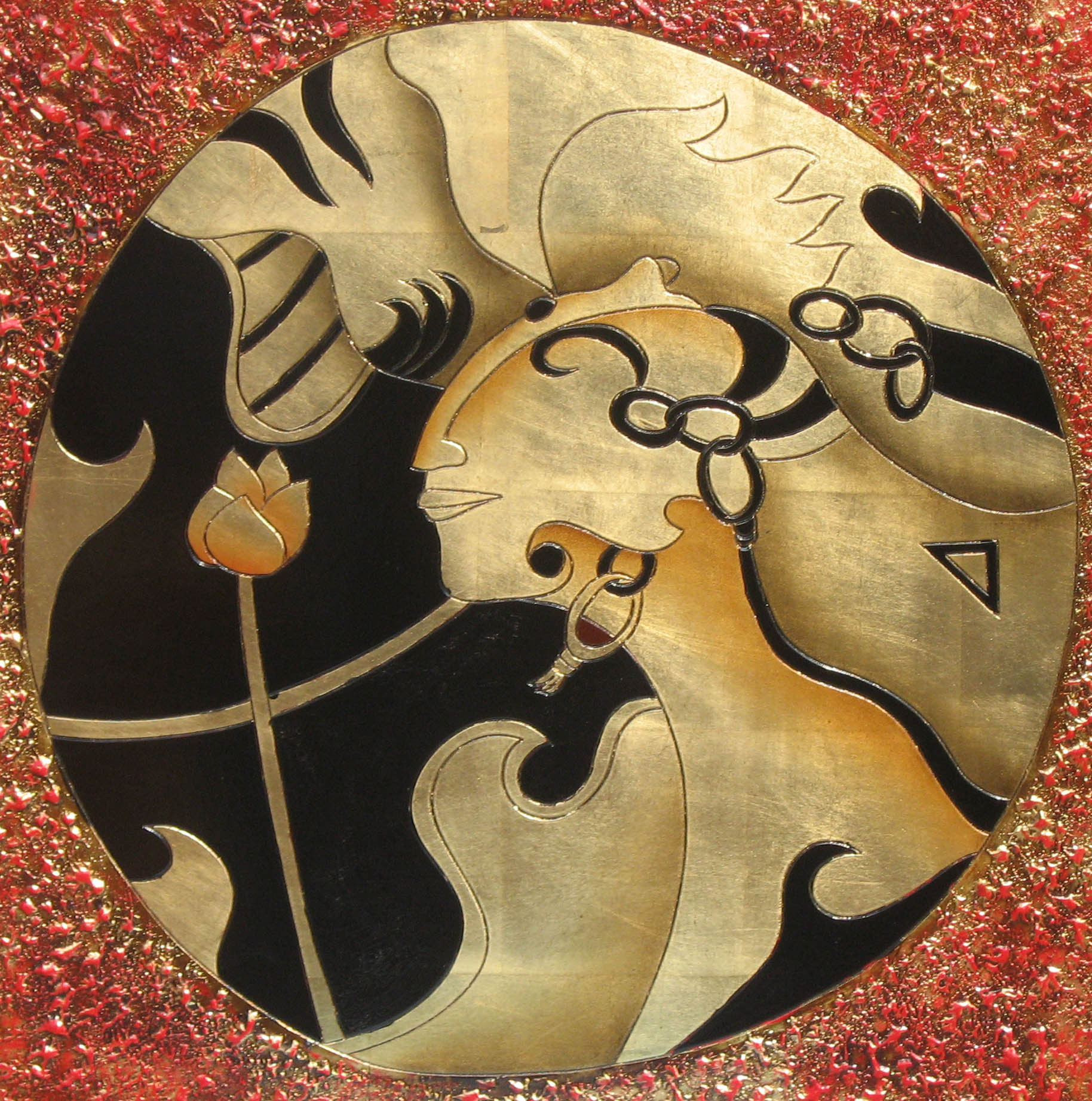 厂家直销手工工艺画 精雕工艺画 无框装饰画 家居装饰画图片_11