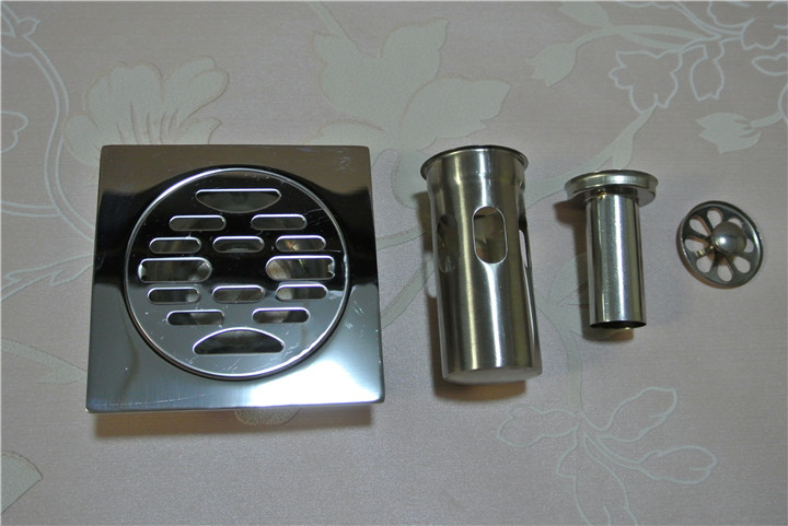 批发304不锈钢防臭地漏 厕所地漏|厨房地漏|淋浴房地漏不锈钢