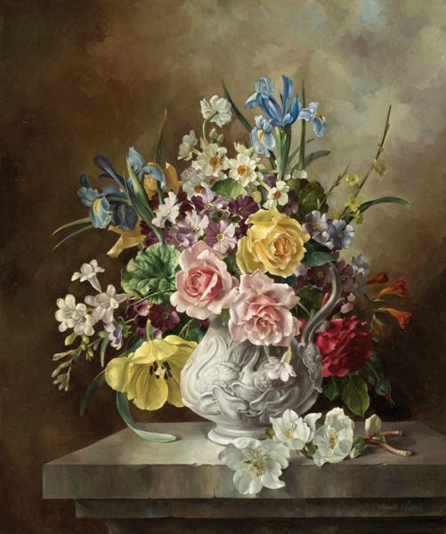 店铺四周年 特价供应古典欧式花卉写实油画 酒店装饰画 厂家直销