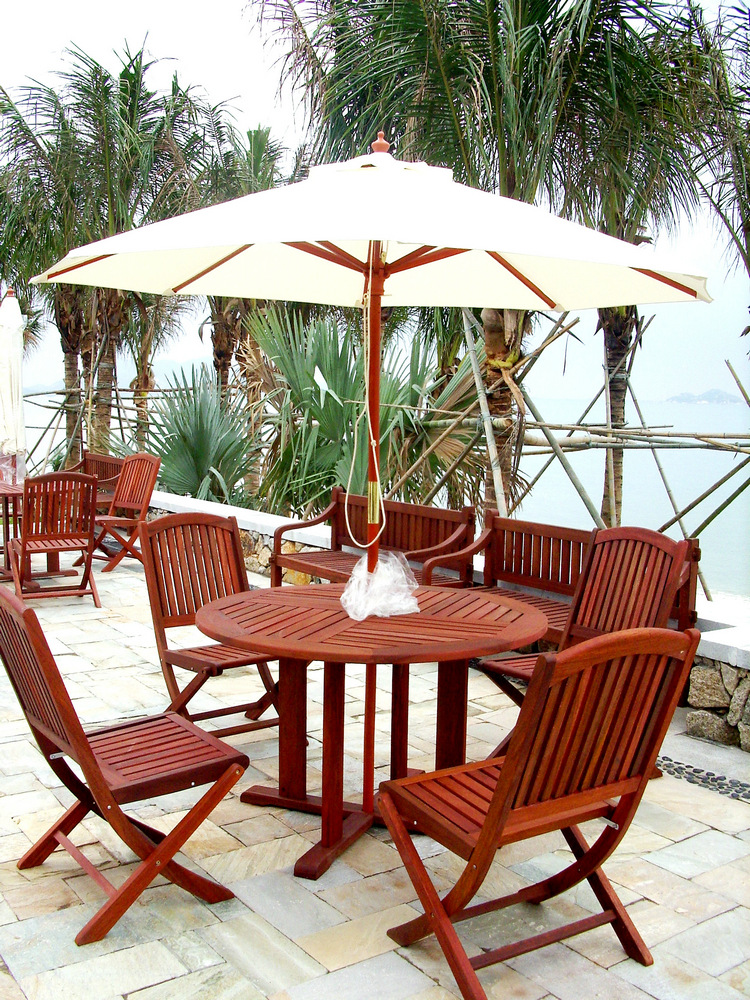 加工定做 木制户外桌椅 优质品牌成套家具