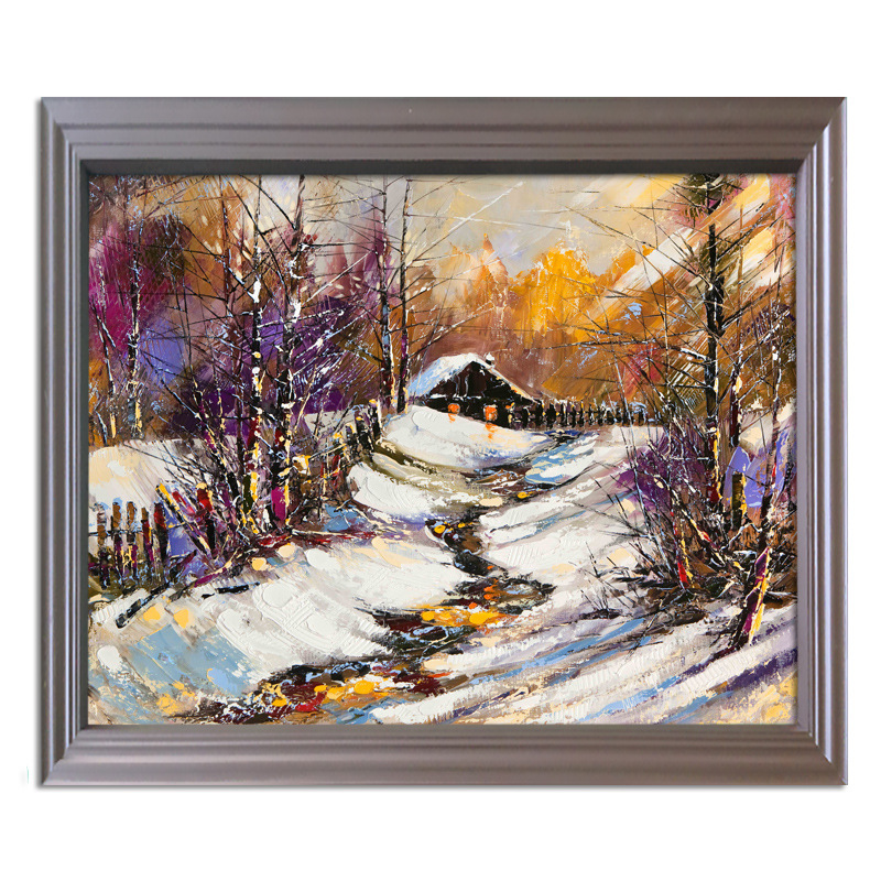 辽宁超烁画外加热内墙装饰画碳晶电暖画保健取暖厂家直销质量保障