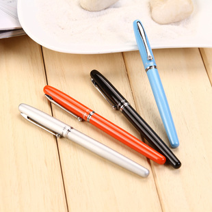 创远 办公专用钢笔 练字钢笔 金属钢笔 直液式可换囊钢笔
