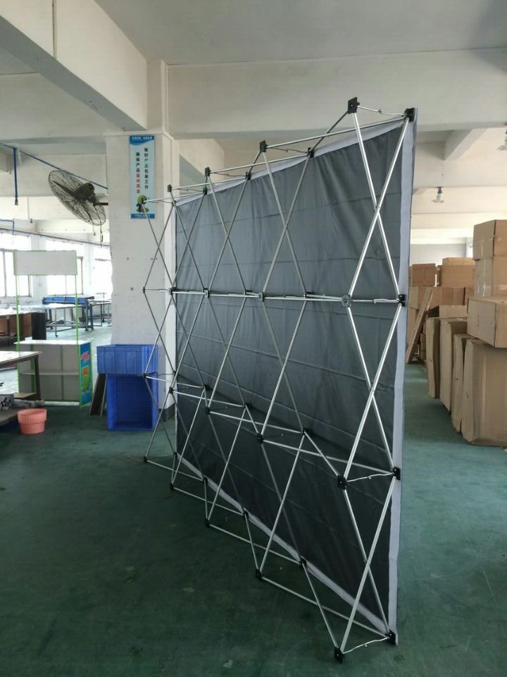 四川万源市 布画面拉网展架 热转印布网架 生产加工布网架展架t