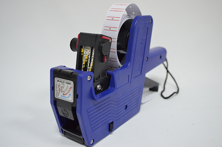 价格标签打价机5500打价器打码机标价器mx5500单排8位数标价机