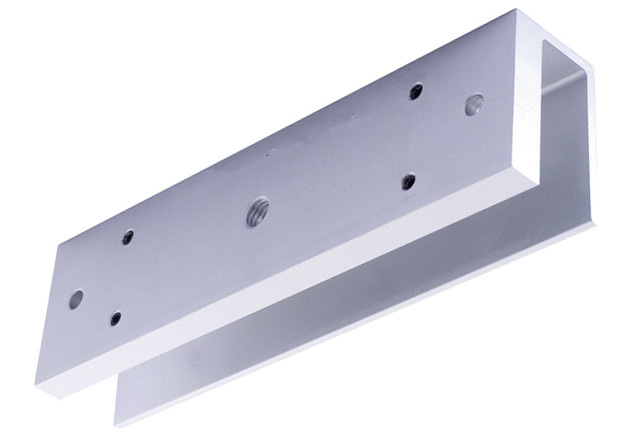 180kg磁力锁夹u型支架磁力锁玻璃门夹,门锁夹门禁玻璃夹