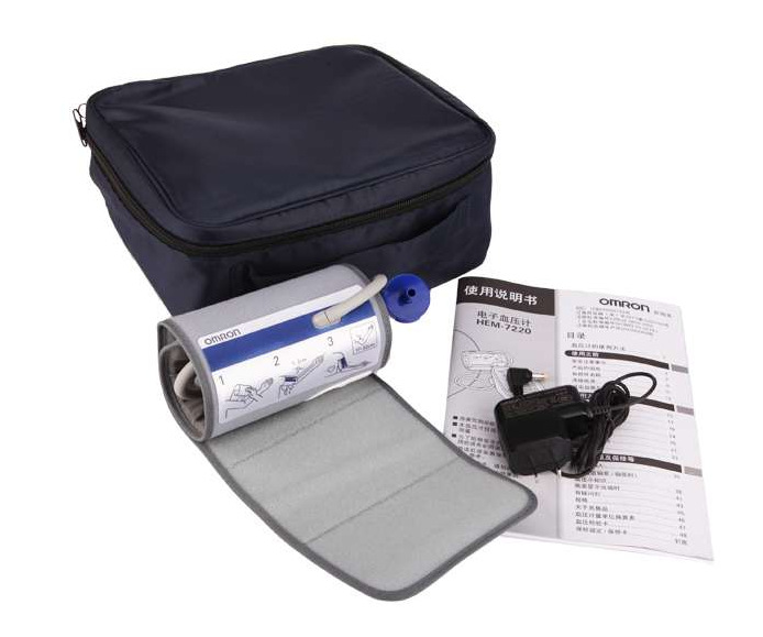 欧姆龙hem-7220上臂式全自动智能电子血压计
