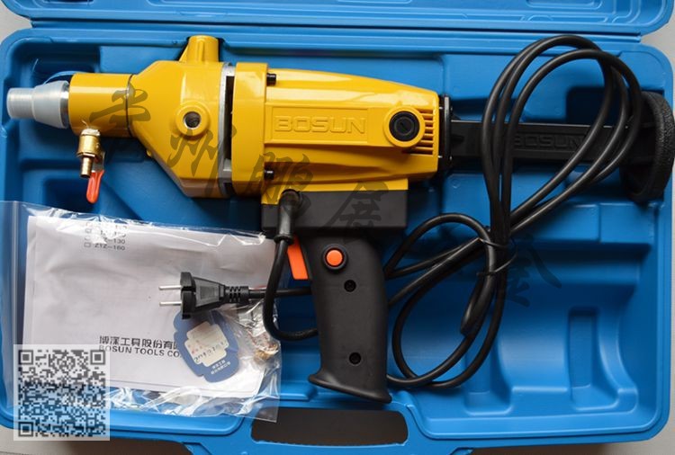 博深水钻机 黄超人z1z-120b 空调钻孔机 手持式工程机