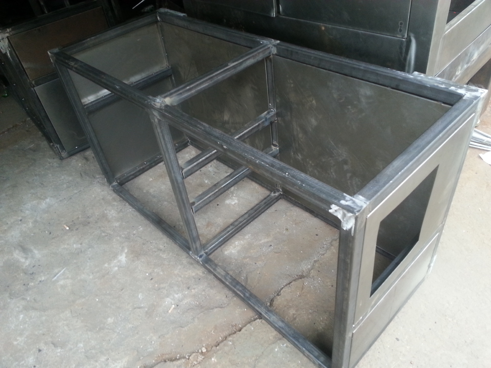 (深圳龙华)厂家供应铁方通自动化设备机架图片_8