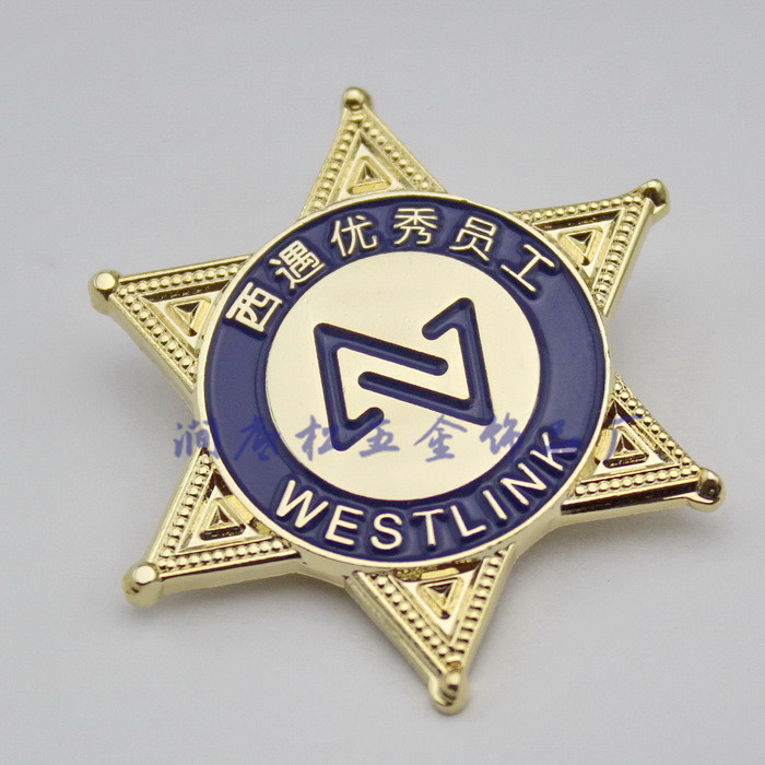 司徽企业徽章定制金属徽章制作个性胸章团体徽章定做