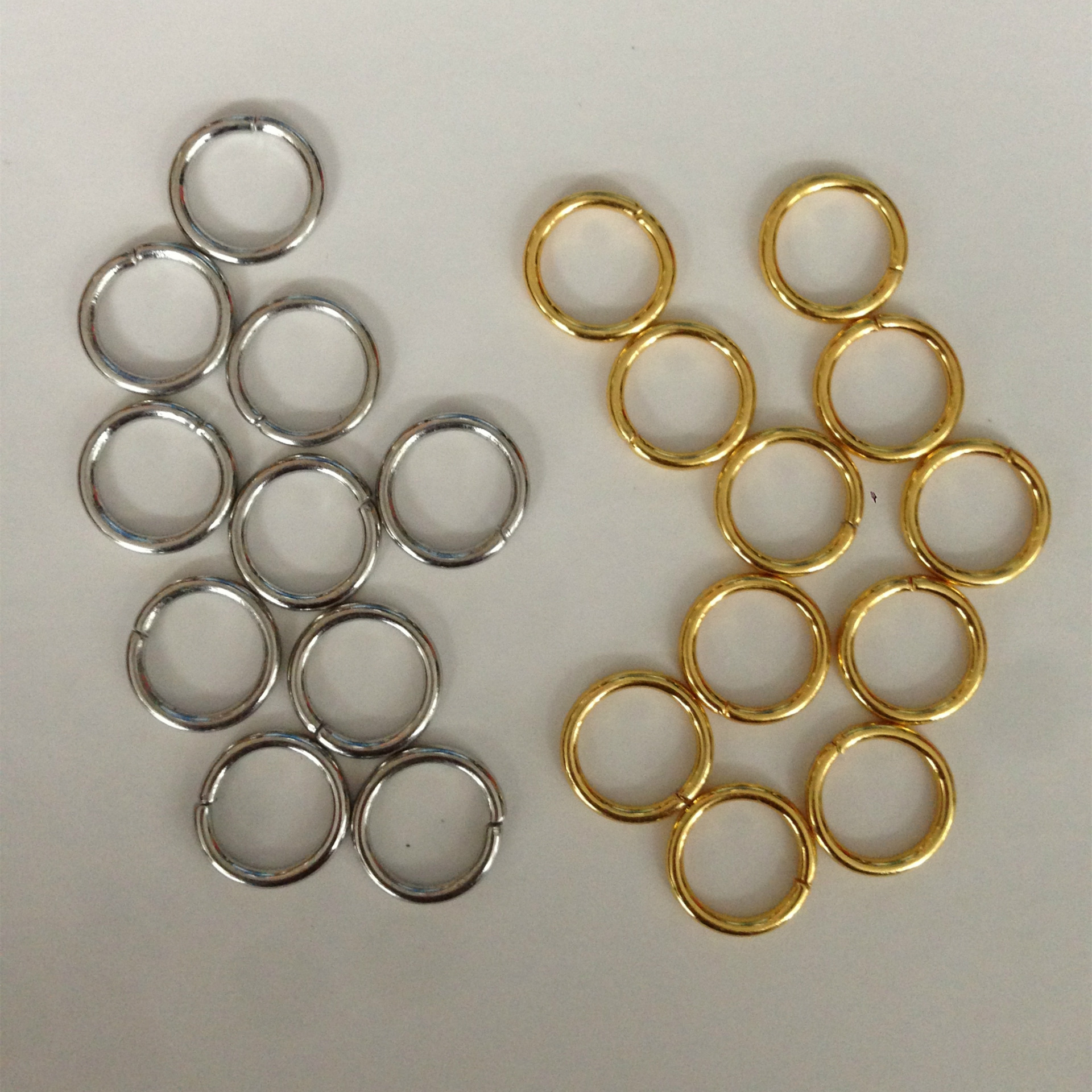 【欧洲环保】金色闭口小铁圈 银色闭口小铁环 小铁环