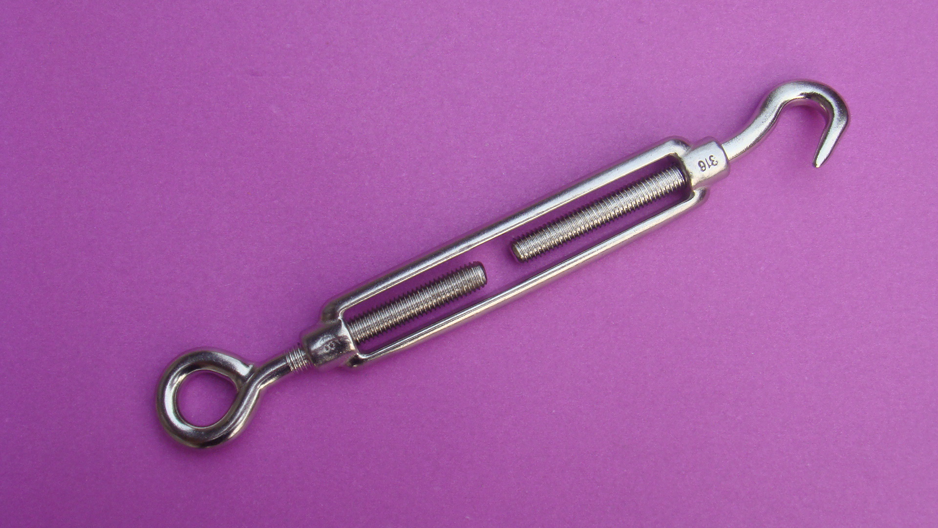 不锈钢花篮螺丝,不锈钢松紧螺旋扣,不锈钢索具花兰螺丝供应