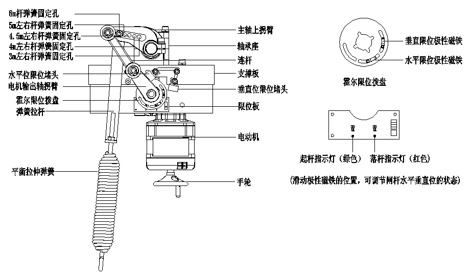 热销推荐遥控挡车器曲杆道闸 停车场工厂大门曲臂道闸 道闸栏杆机