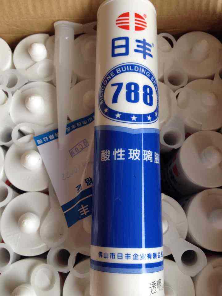 广东佛山日丰(661)中性(灰色)硅酮耐候密封胶 日丰玻璃胶 260ml价格