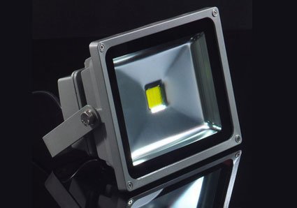 【厂家直销】足瓦 led 投光灯 50w 泛光灯 投射灯 户外广告灯