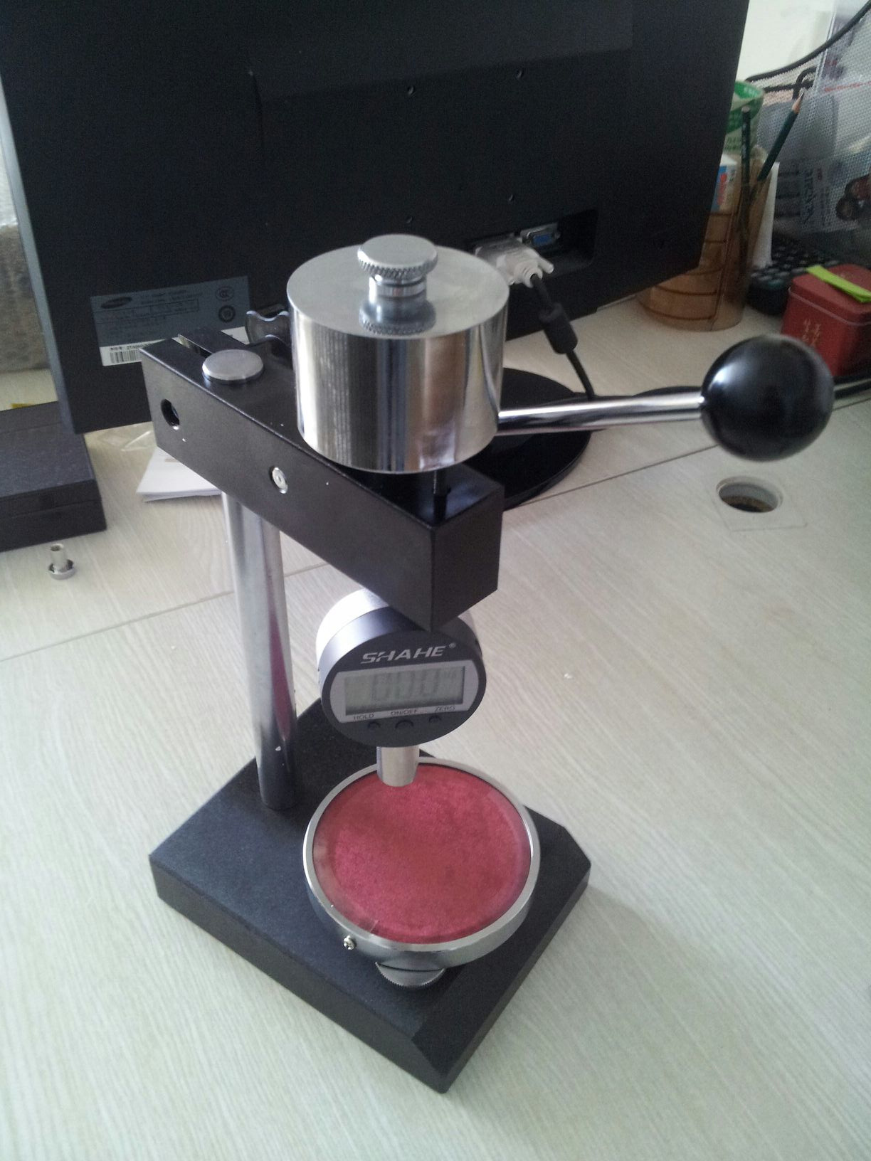 现货供应lac-j 系列邵氏硬度计 邵氏硬度计支架