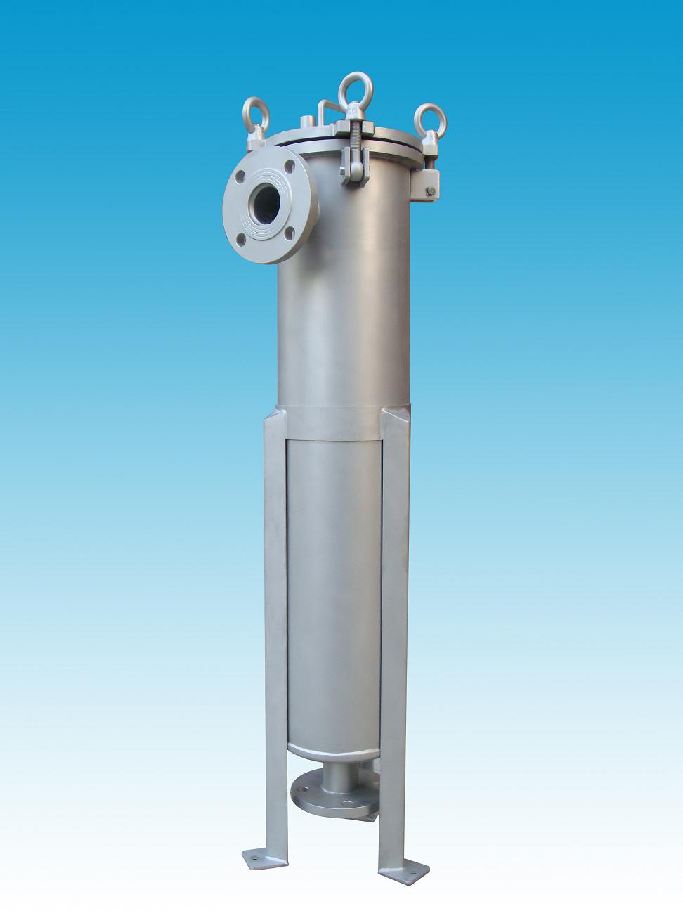 【厂家生产 直径200平板式单袋过滤器 不锈钢袋式过滤器】价格,厂家,