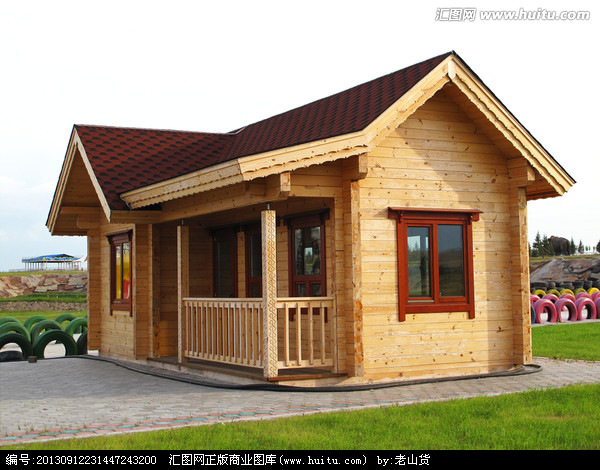 木屋 木别墅 小木屋 旅游景区别墅 木亭子 农家乐木屋设计-木材产业网