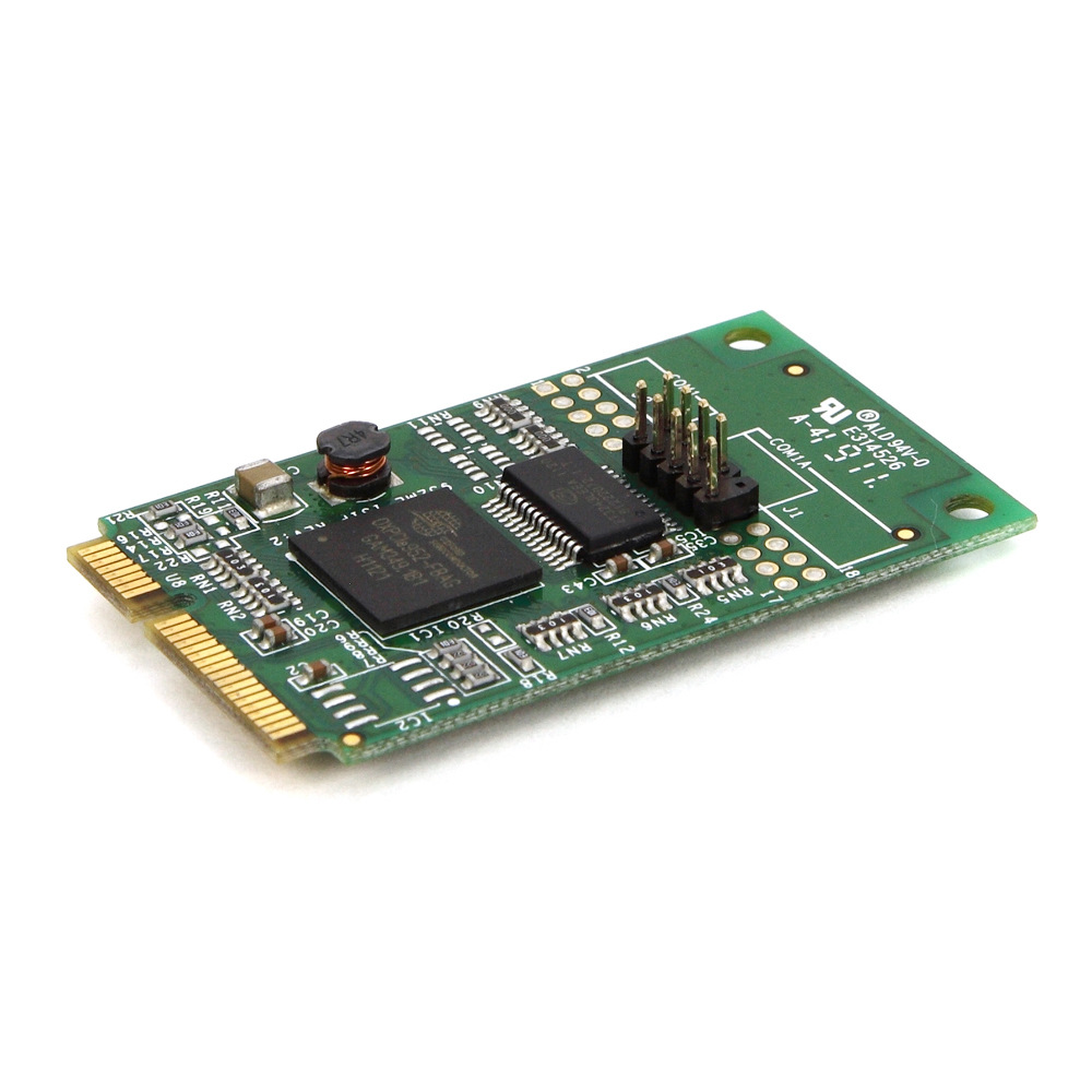 utm300 mini pcie 1口rs-232工规扩展卡 oxford-oxpcie952 win7