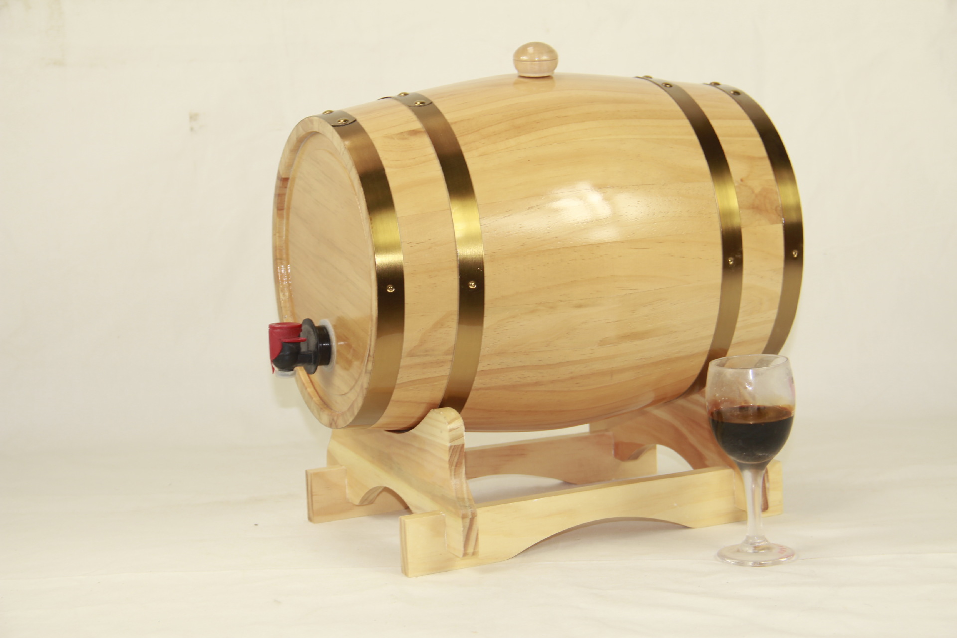 【现货】可定制 木质餐饮用具木质酒具 橡木酒具 橡木卧式酒桶