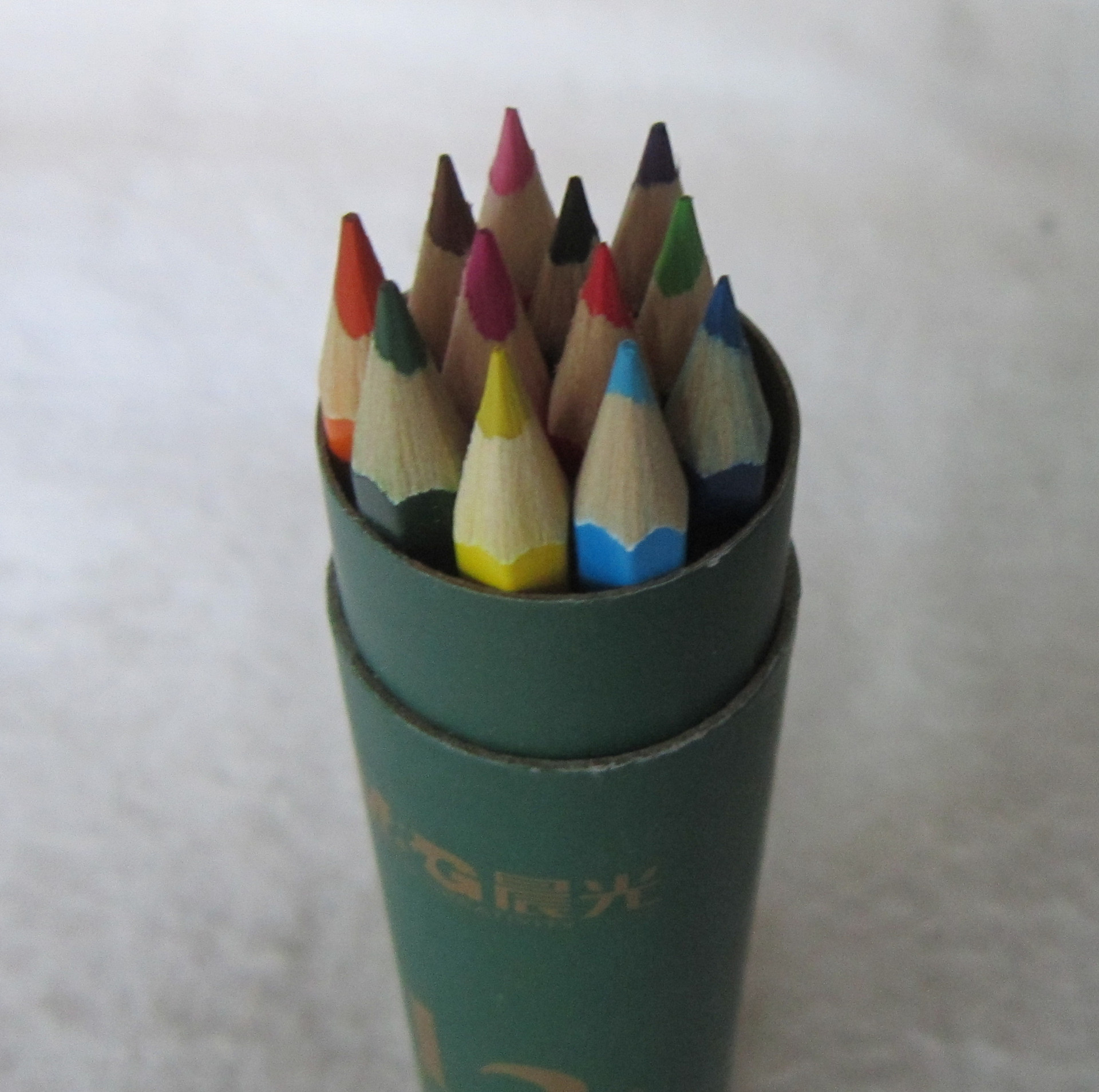 晨光12装彩色铅笔 awp34309绘画使用铅笔 批发采购