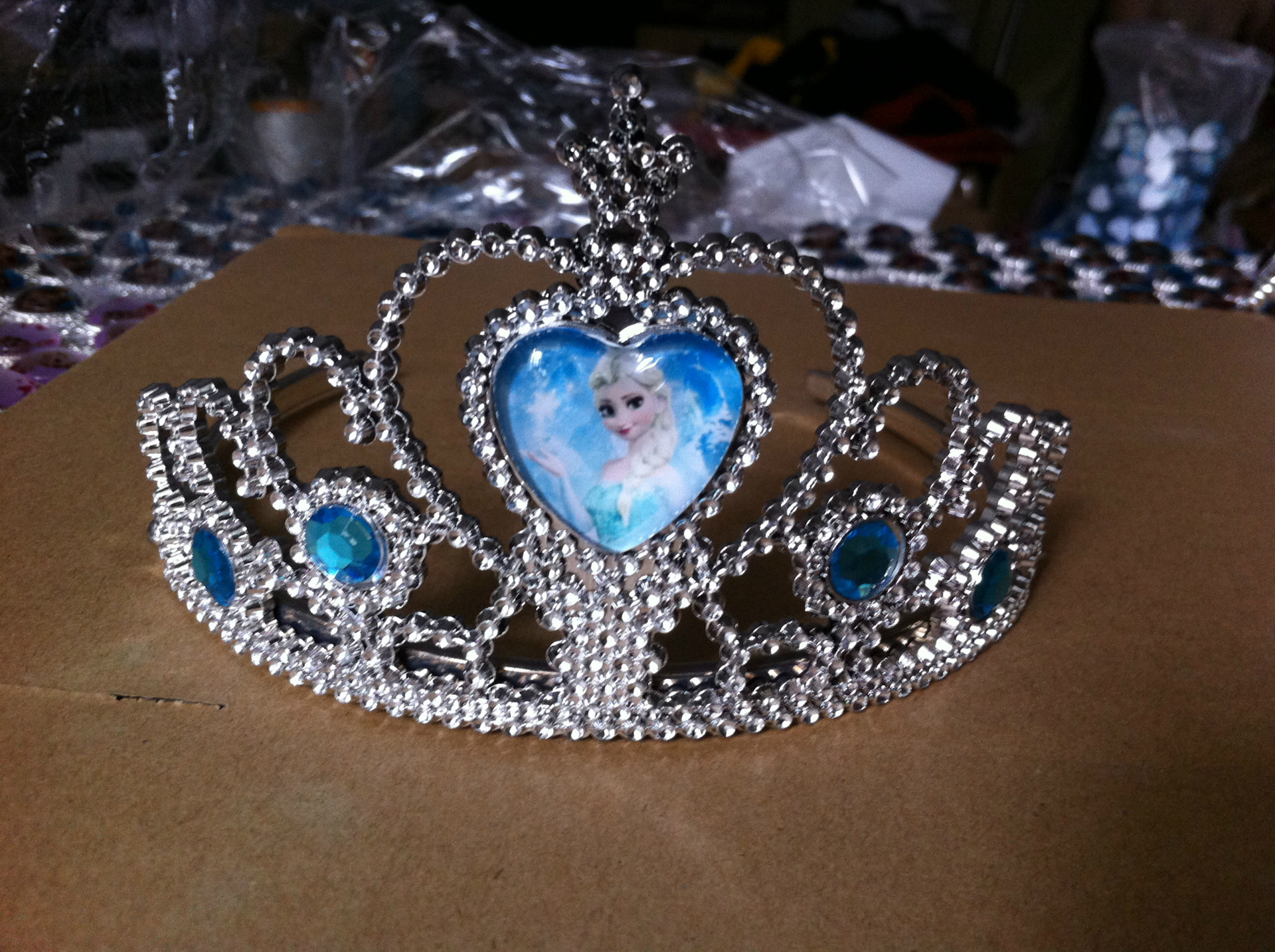 Frozen Princess Anna Elsa Crown Princess Party Supplies ...