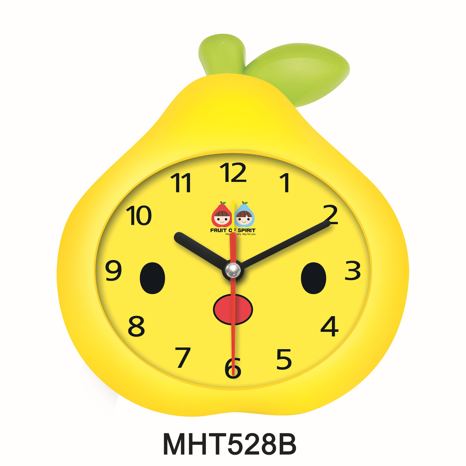 厂家直销 时尚创意卡通水果闹钟 卧室小型数字钟表