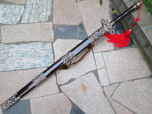 厂家直销 双龙剑 辟邪保平安 神龙风水古剑 镇宅风水宝剑未开刃