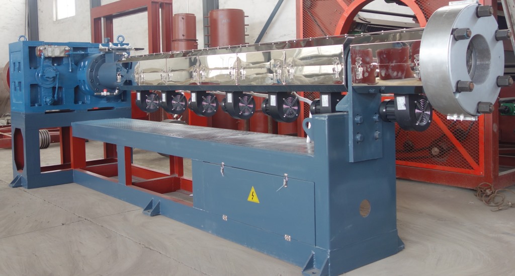 sj90 pe管挤出机,塑料管材生产线