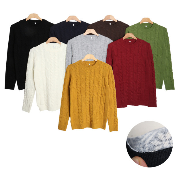 yb韩国进口男装正品代购麻花纹针织衫140226-15