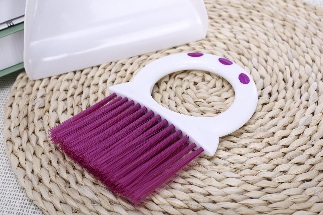 电脑刷 键盘刷 小扫把簸箕 连铲刷大号电脑刷批发】迷你桌面清洁刷