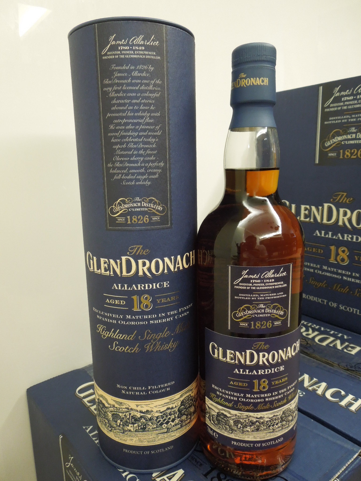 glendronach 18y sherry cask