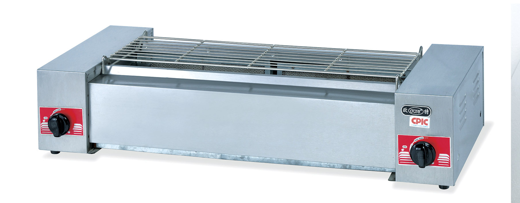 欧特ot-702电热无烟烧烤炉 小型电烧烤炉 商用电热烧烤炉 批发