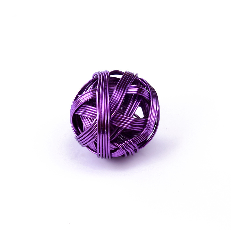 饰品配件 服装服饰 diy饰品配件 铁丝编织铁丝球 厂家批发