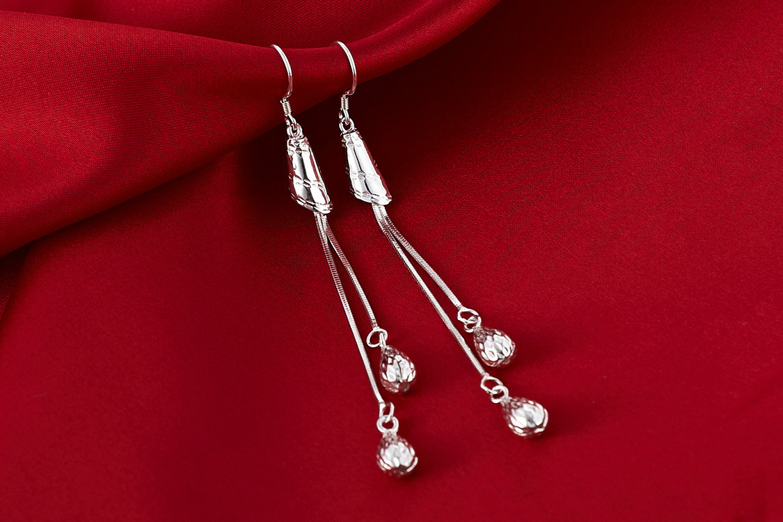 时尚银饰耳饰】批发销售 精品耳钉耳环 时尚银饰耳饰价格 - 中国供应