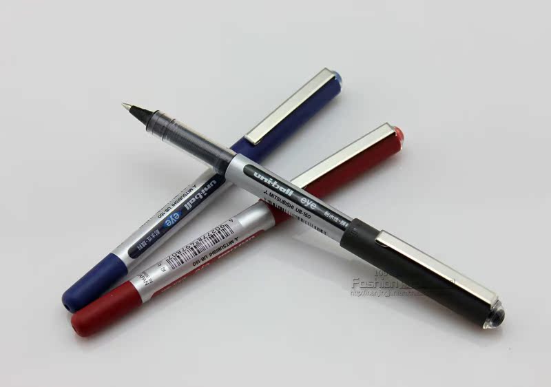 100%正品原装进口-三菱笔-ub-150直液式中性笔/水笔/签字笔 0.