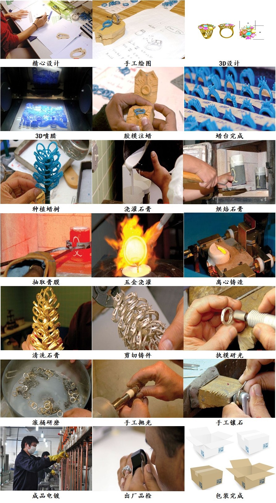 订做生产优质三层叠心形锆石耳坠 白金电镀 耳针耳环