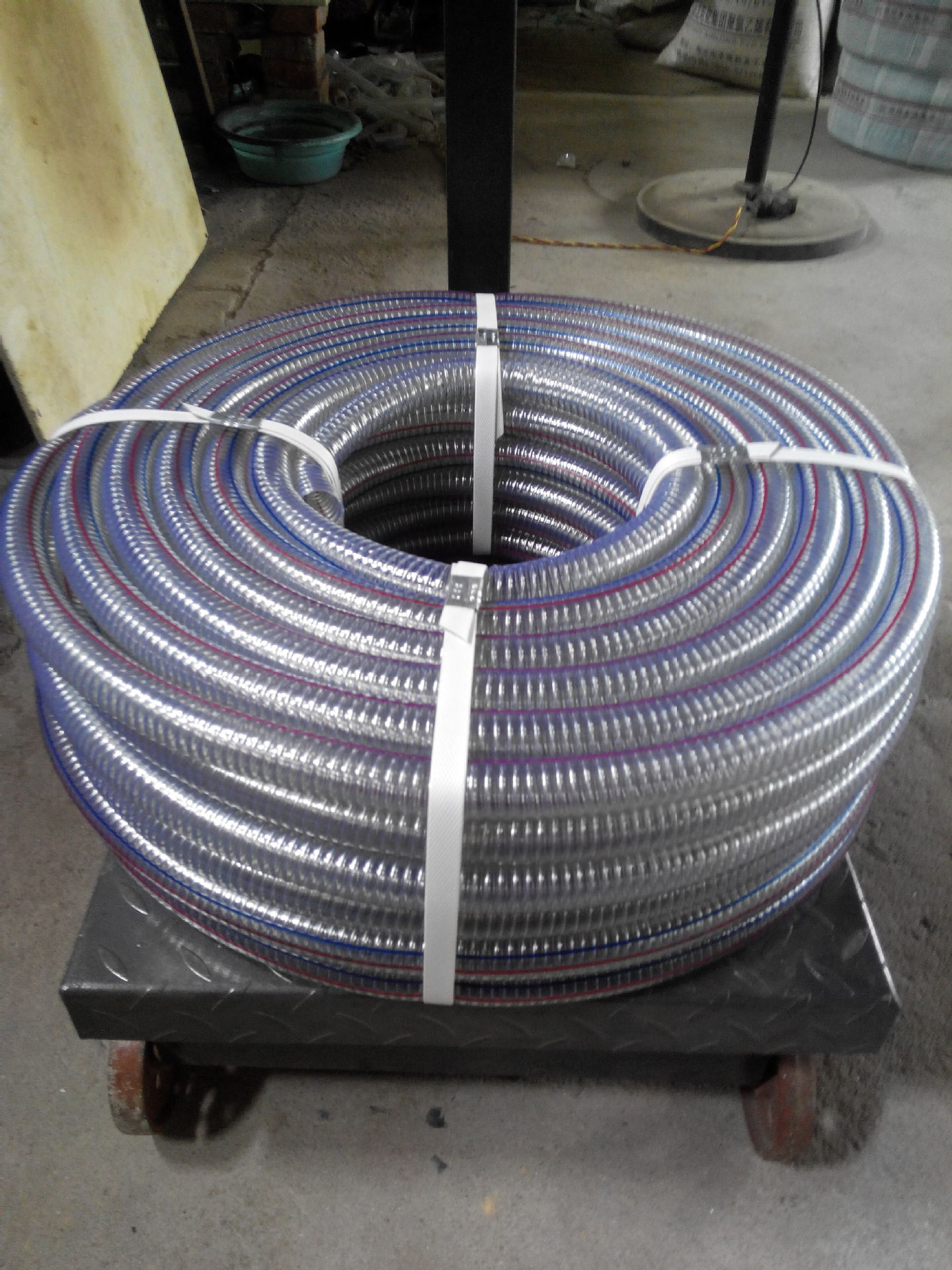 优质pvc蛇皮管 钢丝管 硅胶管(-20度)无毒无味 四季柔软