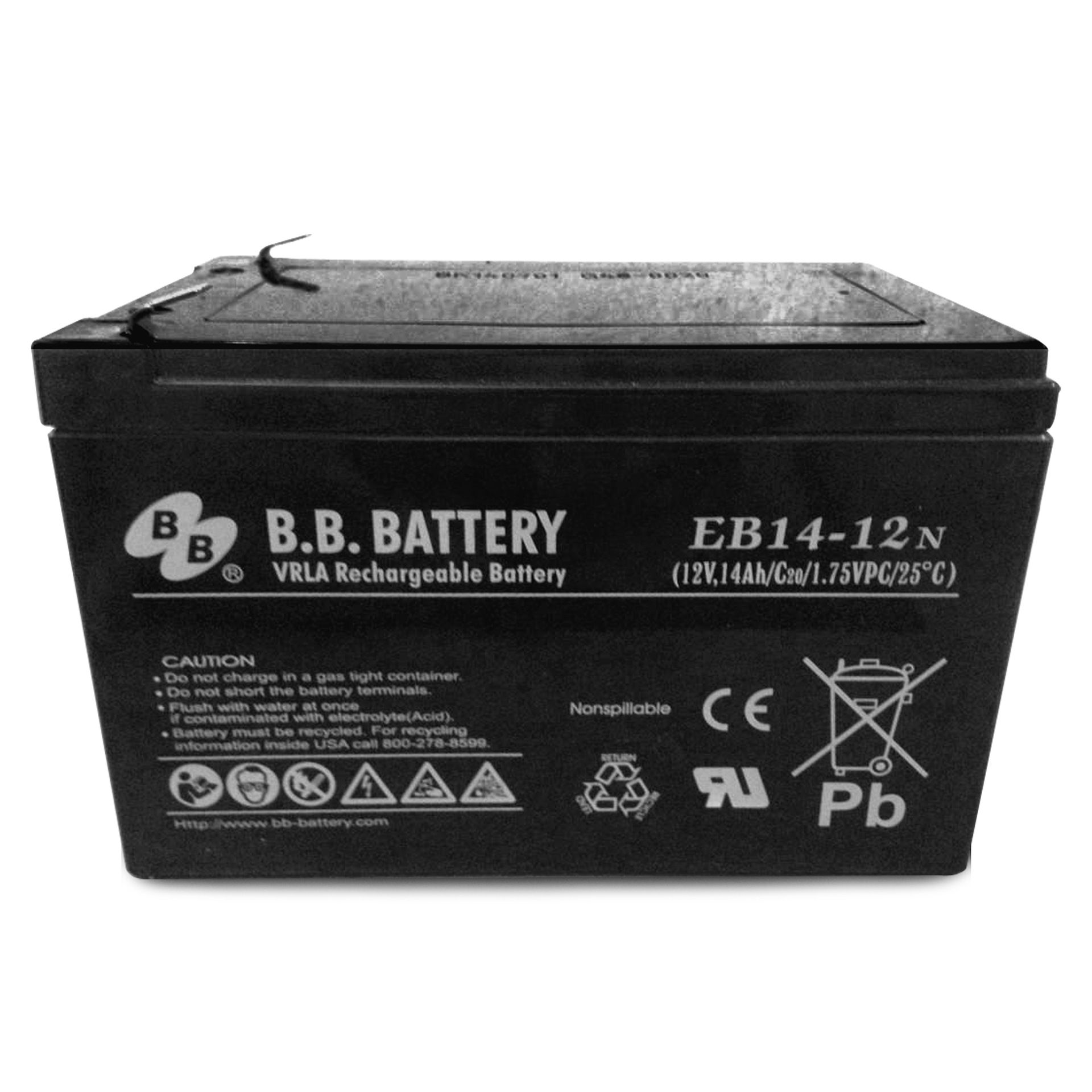美美bb铅酸电池充电干蓄电池eb14-12n全新正品电脑ups电源