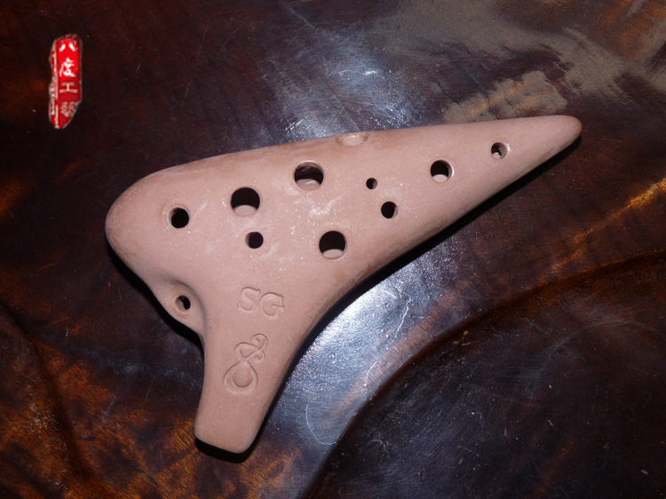 北京【紫砂陶笛】供应紫砂陶笛 北京八度12孔高音紫砂陶笛sg价格