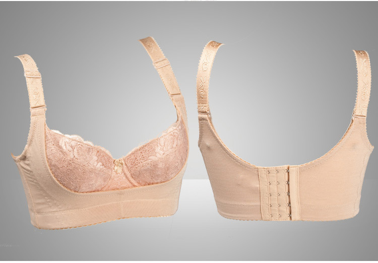 远红外磁疗文胸调整型美体内衣聚拢文胸罩超薄大胸丰满