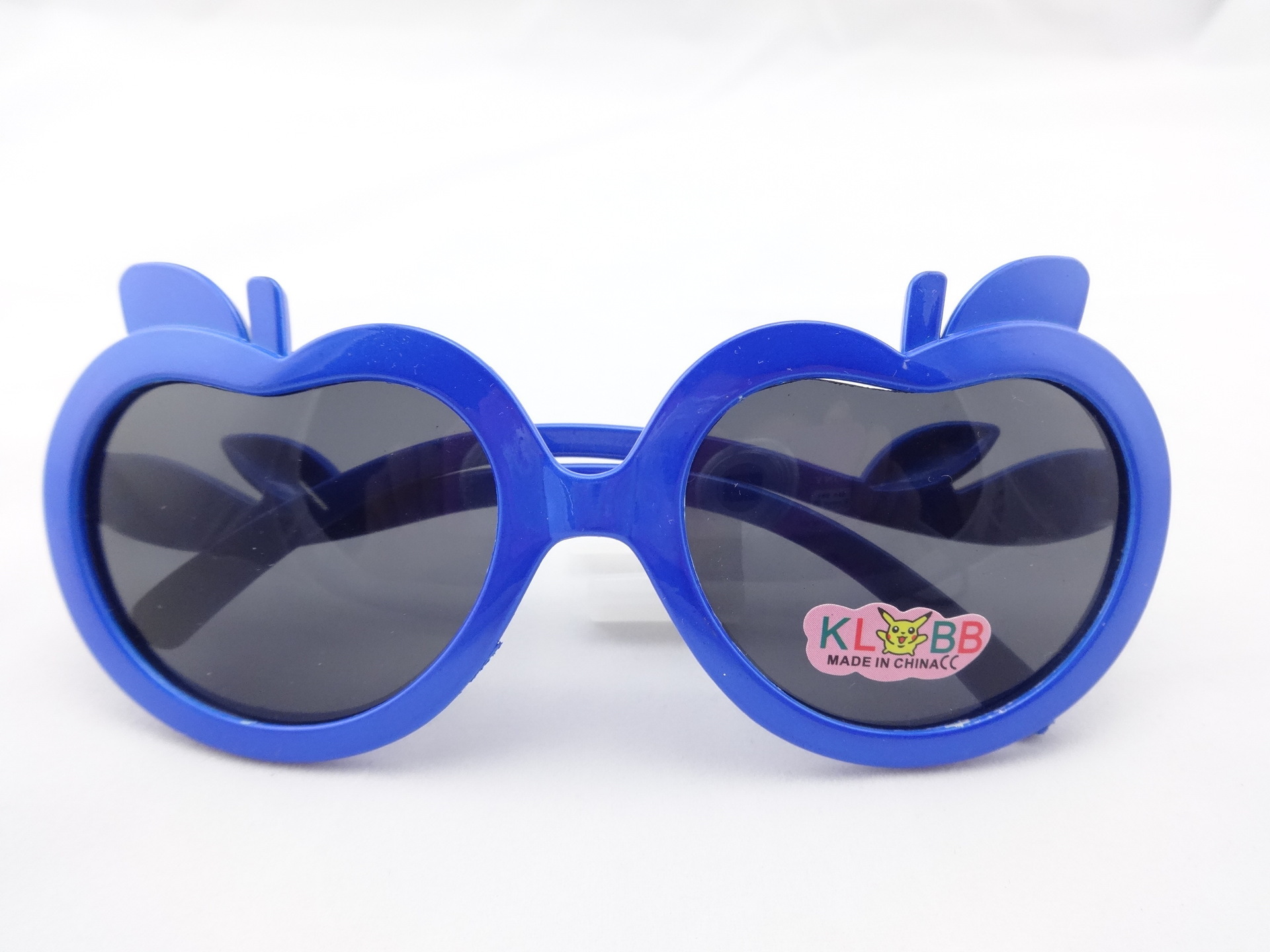 新款儿童太阳镜装饰眼镜墨镜防紫外线苹果造型萌款潮妞必备