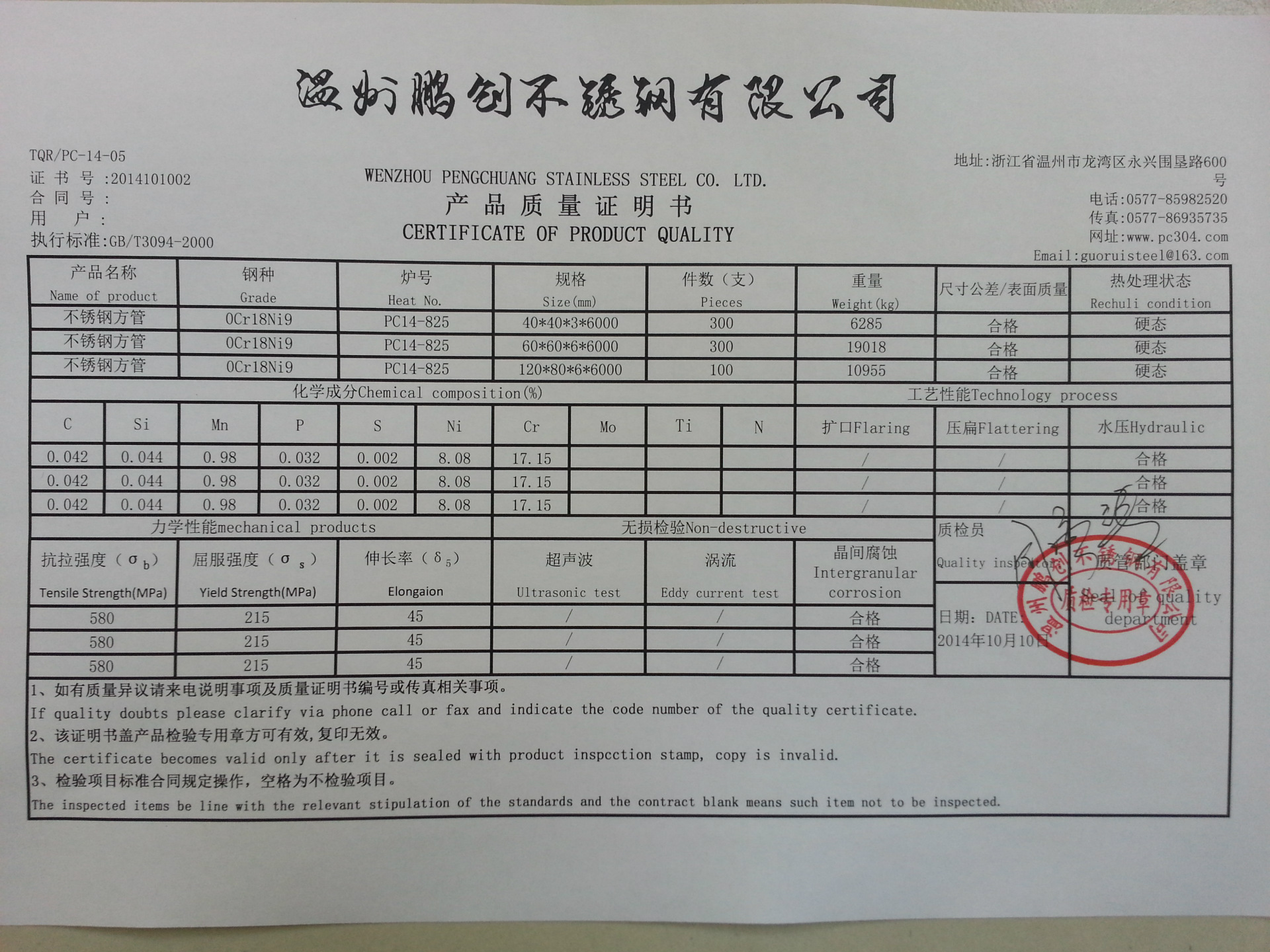 供应不锈钢方矩管
