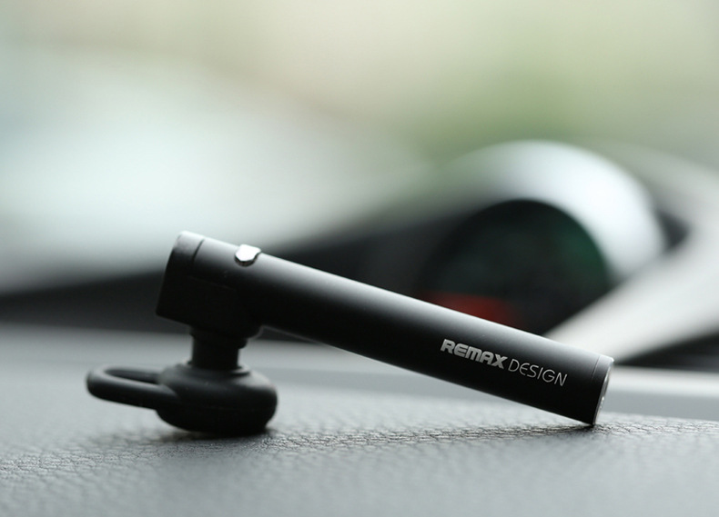 remax无线蓝牙耳机4.0金属航空铝外壳超长待机 中英文语音立体声